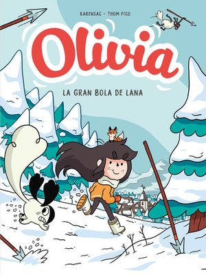 cover image of Y la gran bola de lana (Olivia 3)